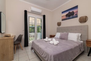 2 slaapkamers, een kluis op de kamer, een strijkplank/strijkijzer