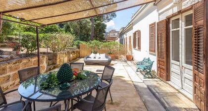 Orange Cottage inside Villa Trabia