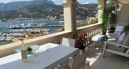 Schöne Wohnung mit fantastischem Meerblick, Wi-Fi und eigenem Parkplatz