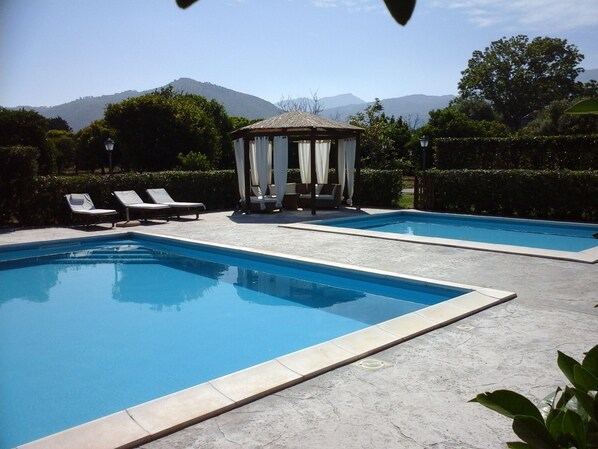 Außenpool, beheizter Pool