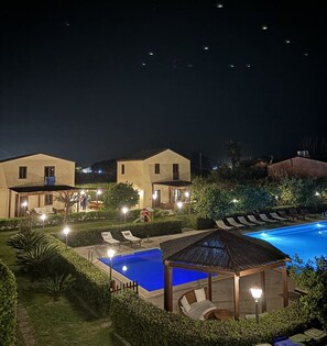 Outdoor pool, a heated pool - Eden Villas by the sea, adult pool, heated children's pool, private spa, 26 beds (Gorgo Lungo)