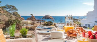 GARDEN HOUSE IN FRONT OF THE BEACH