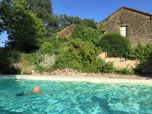 Außenpool, beheizter Pool