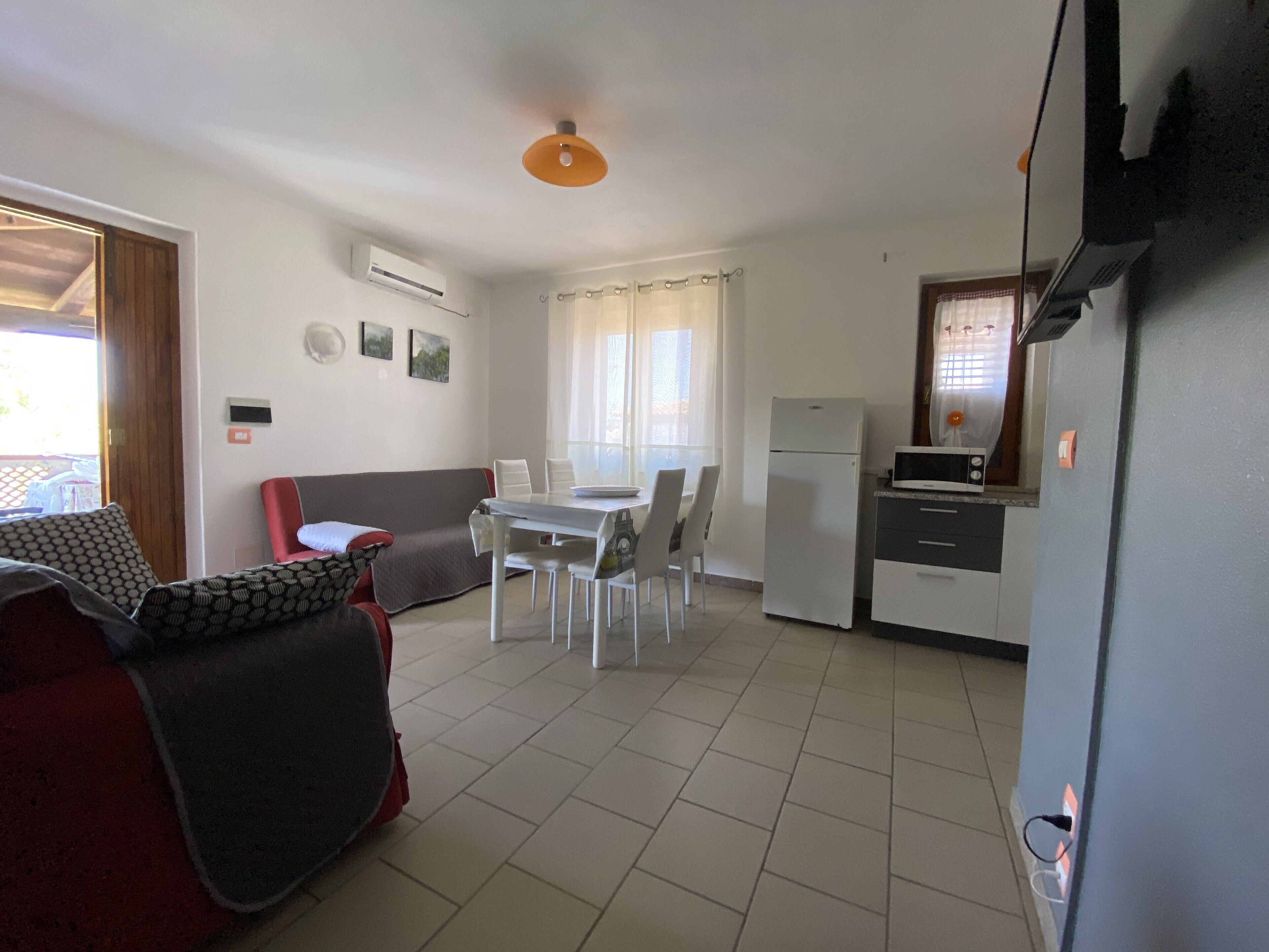 Two-room apartment 2, 350 meters from the beach