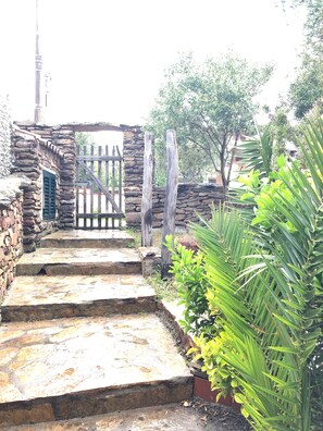 Overnattingsstedets uteområder