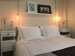 2 bedrooms, iron/ironing board, travel crib, free WiFi