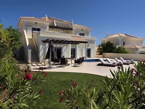 Pool - Front Line Villa with Stunning 180 Degree Uninterrupted Sea Views (Porto do Mos)