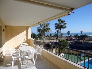 Outdoor dining - Apartamentos Alboran 4/6 LEK (Peñiscola)