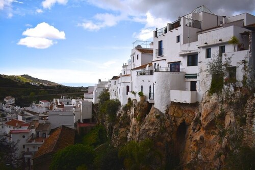 Tyylikäs, tyylikäs "Finca", jossa on lämmitetty uima-allas- ja vuoristomaisemat (ranta 25 min)