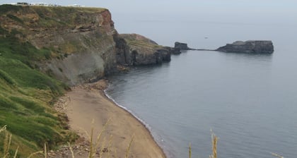40ft x 20ft luxury holiday lodge near Scarborough; 3 bed, sleeps 6, hot tub