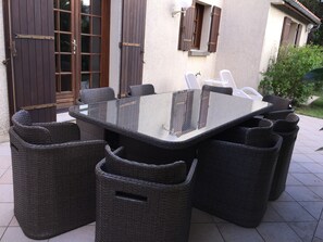 Opções para refeição ao ar livre