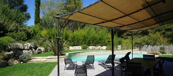 Beautiful Villa with heated pool on the Pont Royal golf, close to the lake