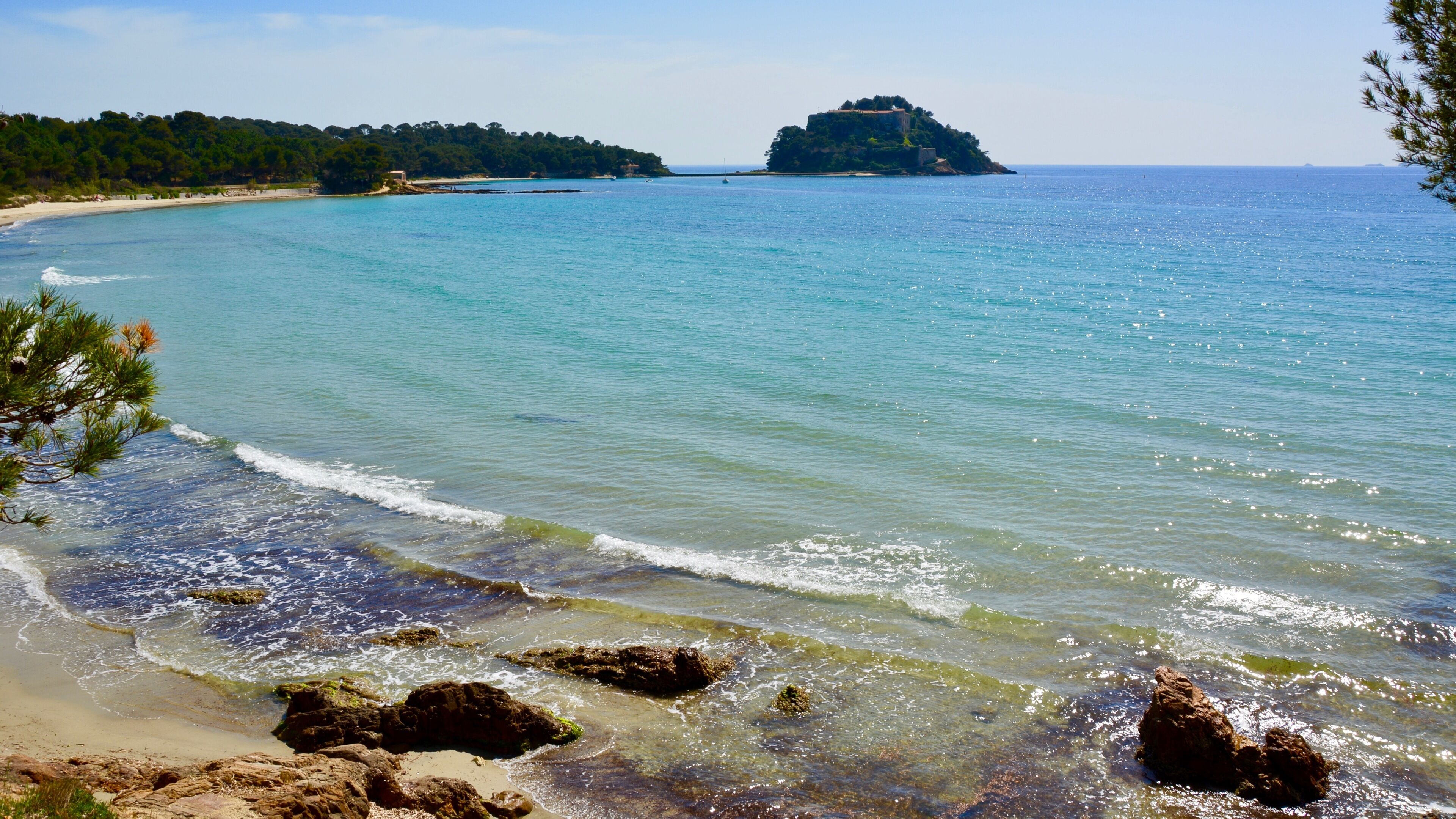 Just one hour drive away - the beaches of the Côte d'Azur