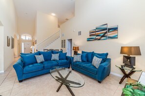 Smart TV, video games, DVD player, books