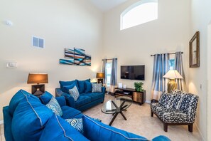 Smart TV, video games, DVD player, books