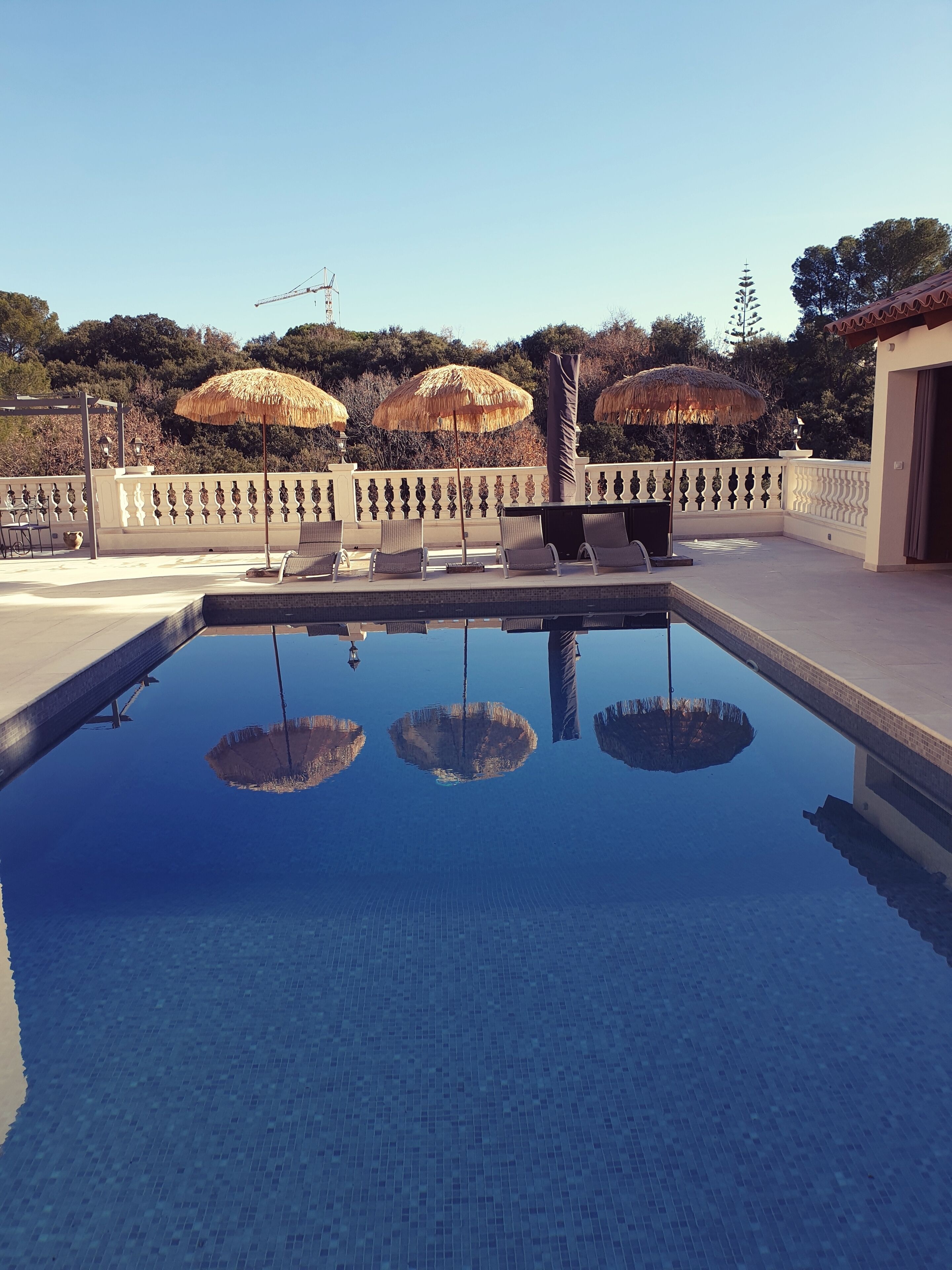 Detached villa with private pool surrounded by nature 