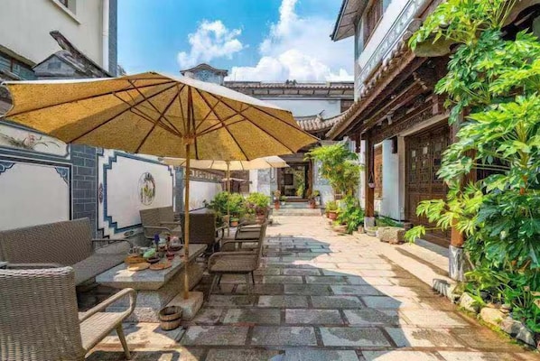 Courtyard view
