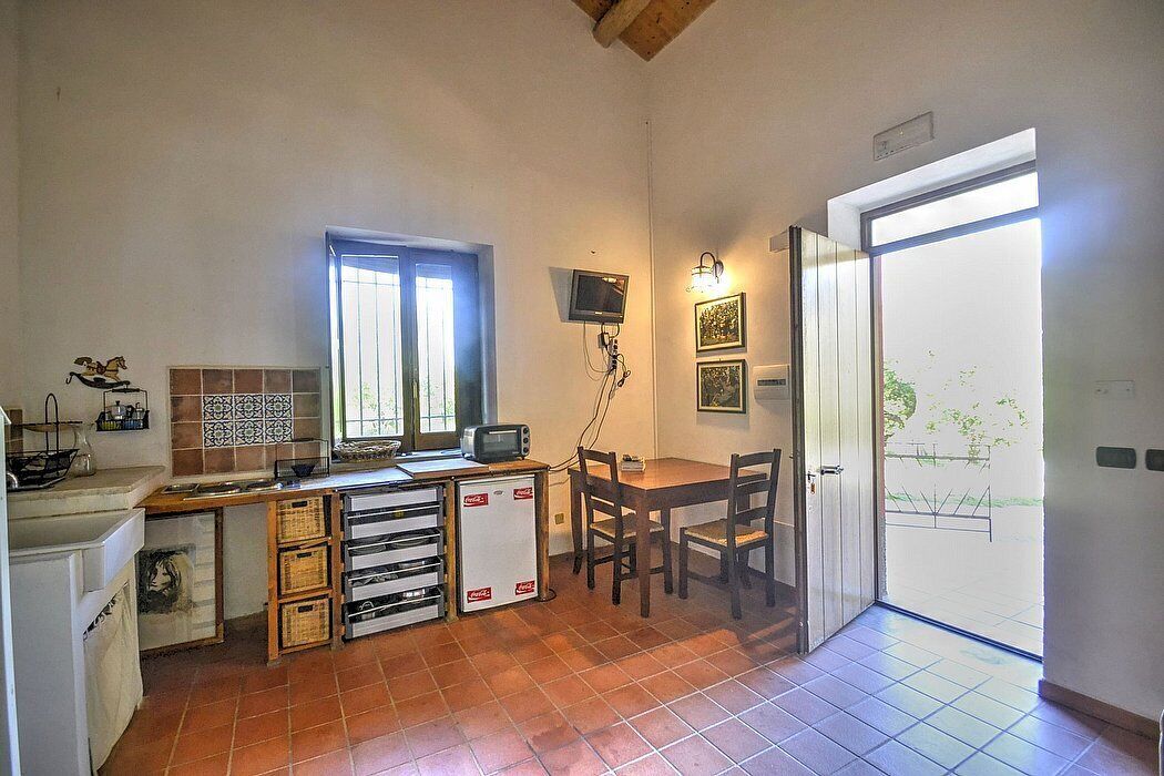 Villa Pascal A: A characteristic and welcoming independent house surrounded by meadows and by green hills, with Free WI-FI.