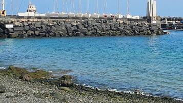 Vlak bij het strand, strandlakens