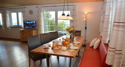 Quiet and sunny location with wonderful view