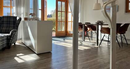 Dream location Mönchgut, Rügen, thatched vacation home surrounded by the sea