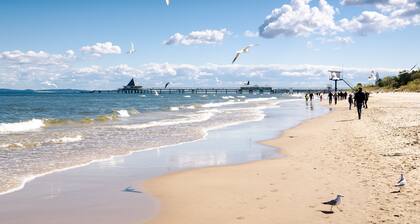 Strandnahe 30qm Ferienwohnung auf dem Land