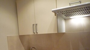 A compact kitchen with a Bosch dishwasher, an AEG induction cooktop, and a built-in oven. - Centrally located, newly renovated non-smoking apartment with pool and sauna. (Salzburger Land)