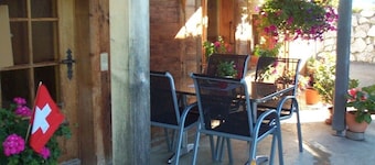 family-friendly apartment near Spiez and Interlaken, max. 4 persons