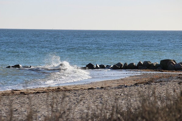 Tæt på stranden