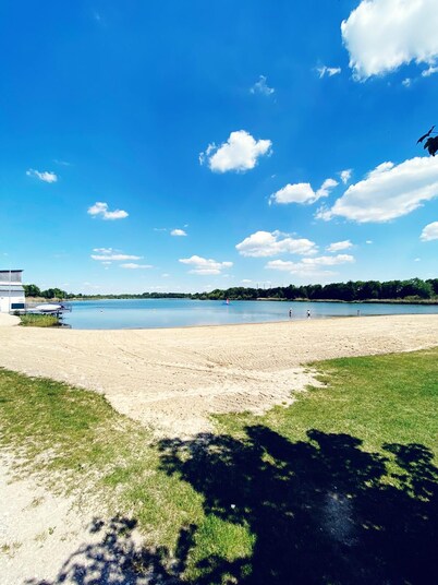 Holiday house situated directly on the water 