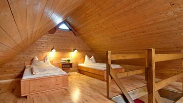 2 slaapkamers, een kluis op de kamer, wifi, beddengoed