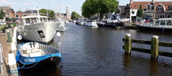 Chic bungalow (rénové en 2018) directement sur la digue de l'IJsselmeer / plage