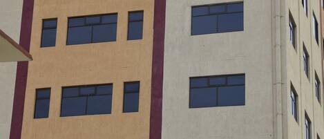 Voorkant van accommodatie