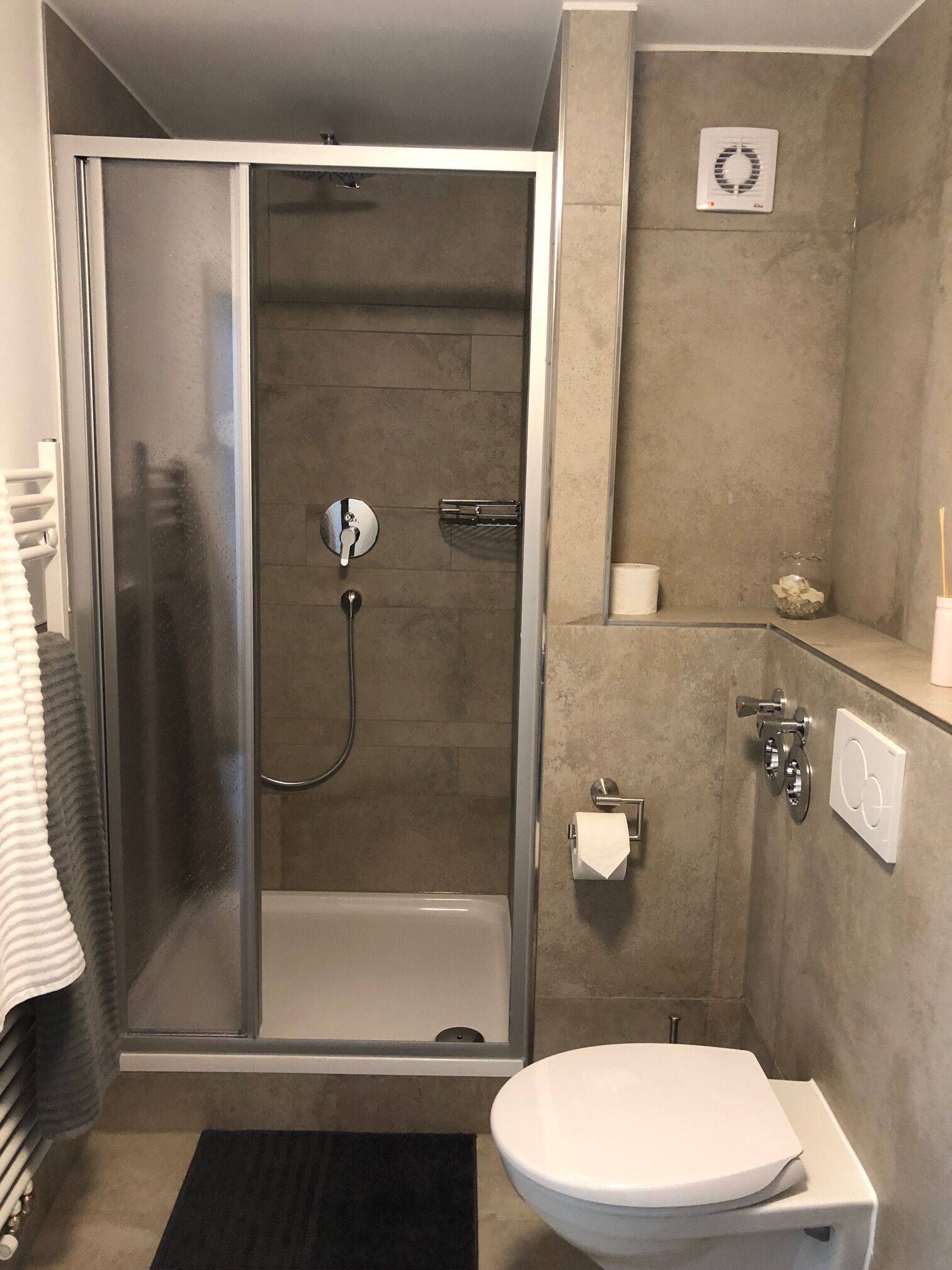 Handtücher, Shampoo