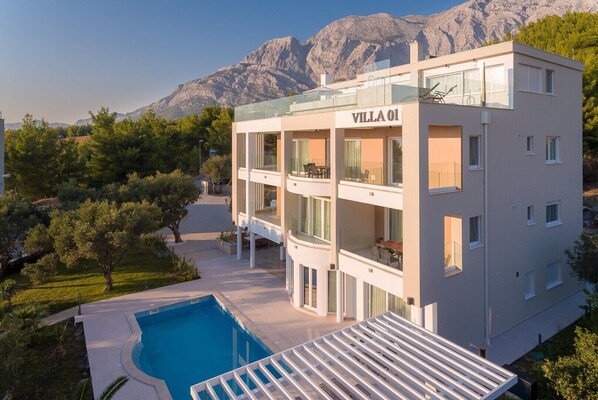 Exterior - Promajna Villa 01, Apartment 01 (6 + 2, ground floor) (Promajna)