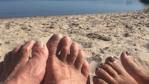 靠近海滩