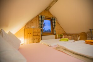 2 bedrooms, iron/ironing board