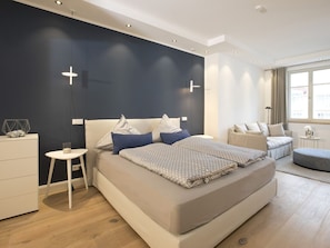 1 Schlafzimmer, Bügeleisen/Bügelbrett, kostenloses WLAN, Bettwäsche