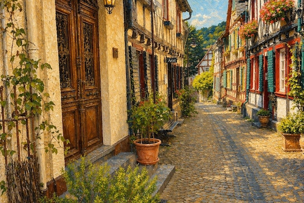 Detalhe da fachada