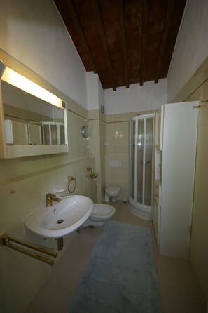 Dusche, Bidet, Toilettenpapier