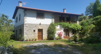 Ferienwohnung in asturischem Landhaus in Strandnähe