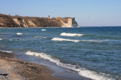 Very nice house in Breege between the Baltic Sea and the Bodden with sauna and fireplace