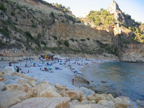 Ferienhaus mit Pool, Garten, ca. 1 km zum Strand, ruhig, SĂŒdlage, Poolheizung