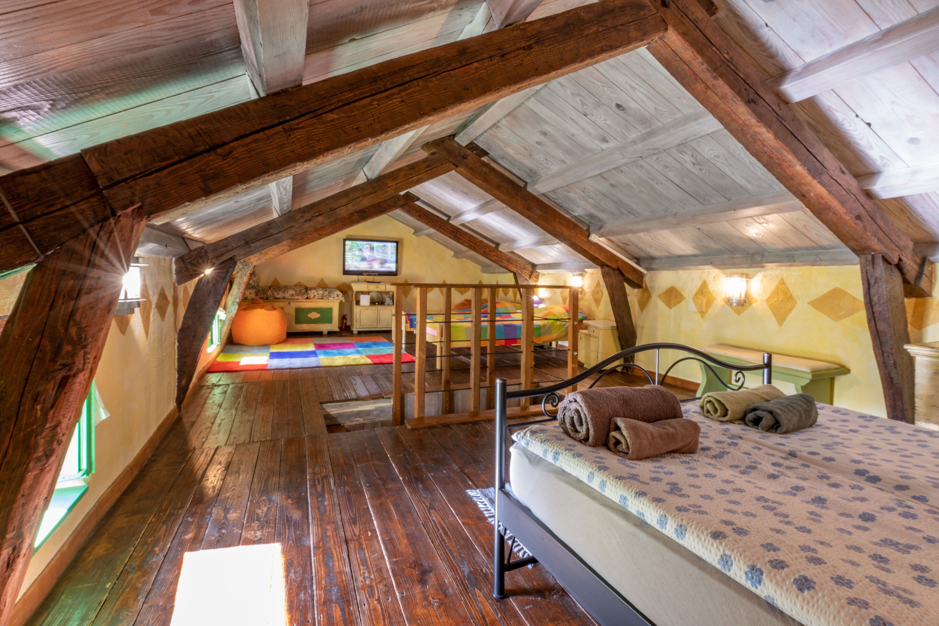 Alle Schlafzimmer sind komfortabel und schön eingerichtet