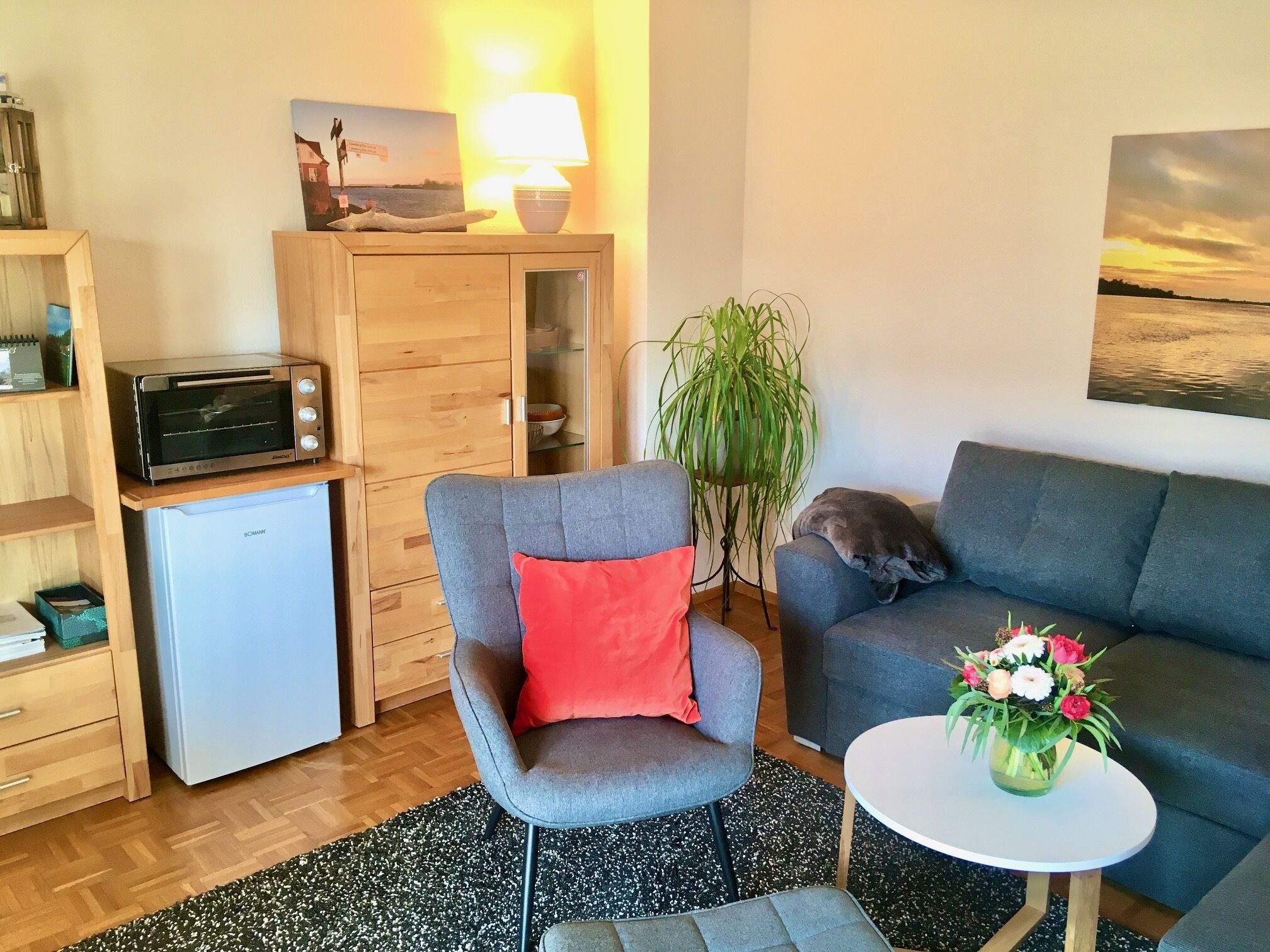 Cozy apartment with a nice balcony in Lauenburg