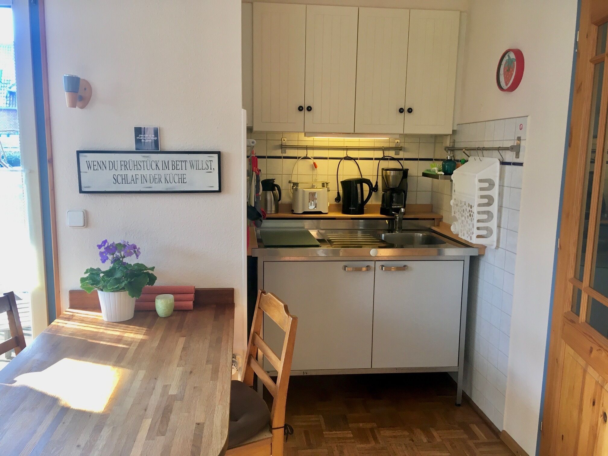 Cozy apartment with a nice balcony in Lauenburg