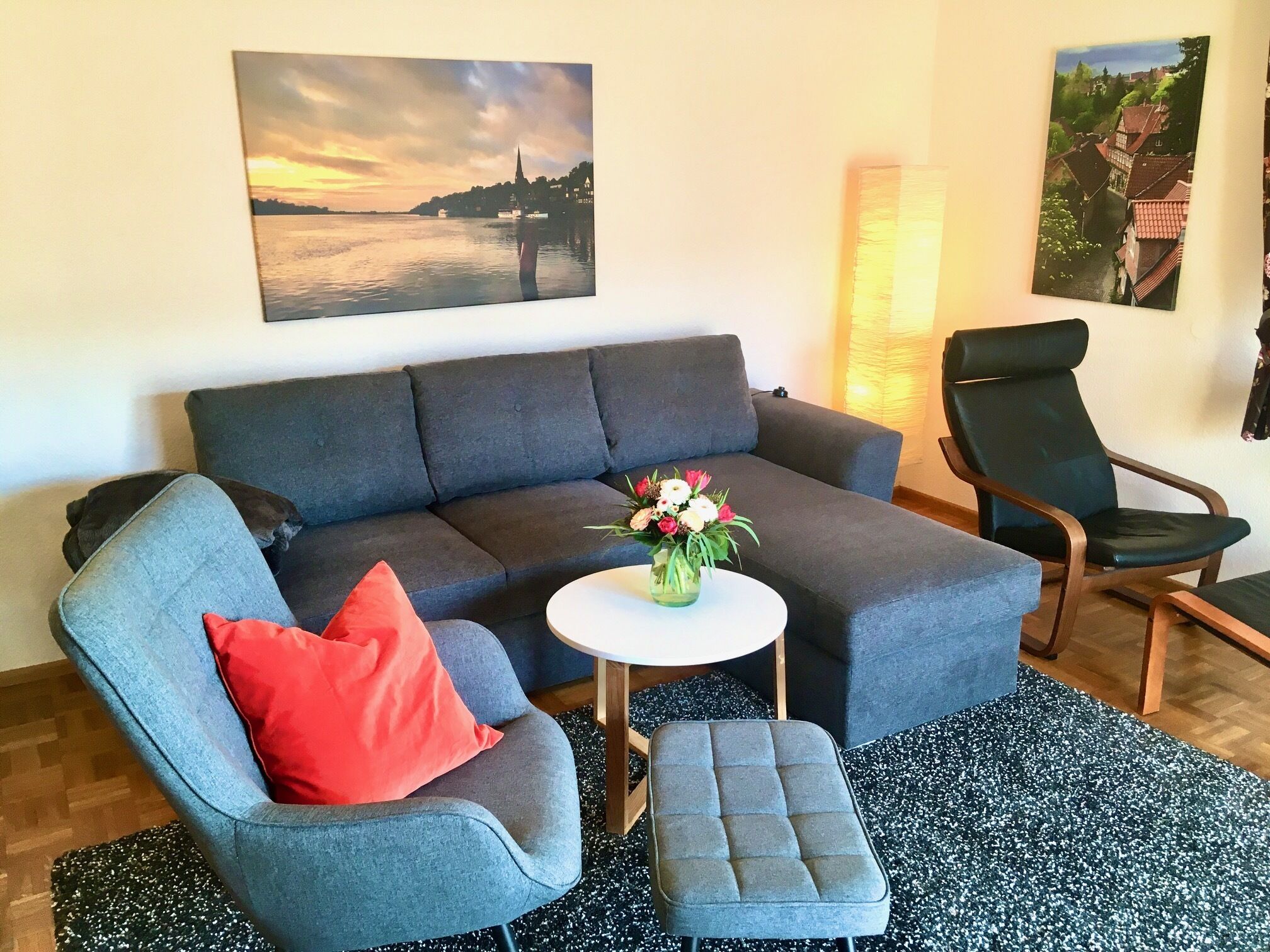 Cozy apartment with a nice balcony in Lauenburg