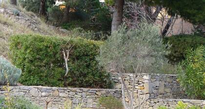 Our vacation home is located on the promenade & on the beach of Gruissan.