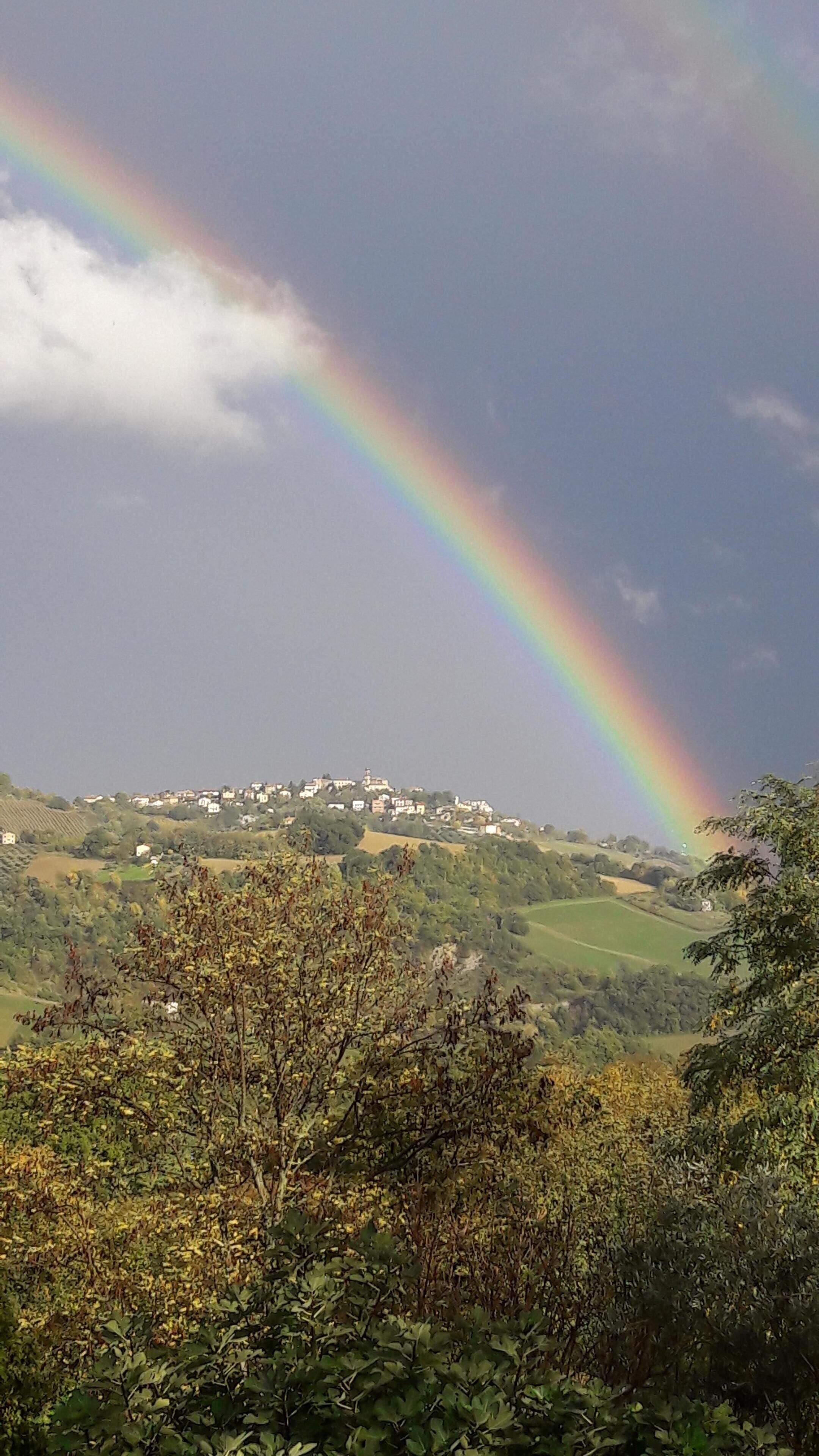 Ausblick nach Regen