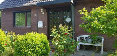 Casa Seewind entre Büsum u. St. Peter, familiar, gr. Jardín, wifi